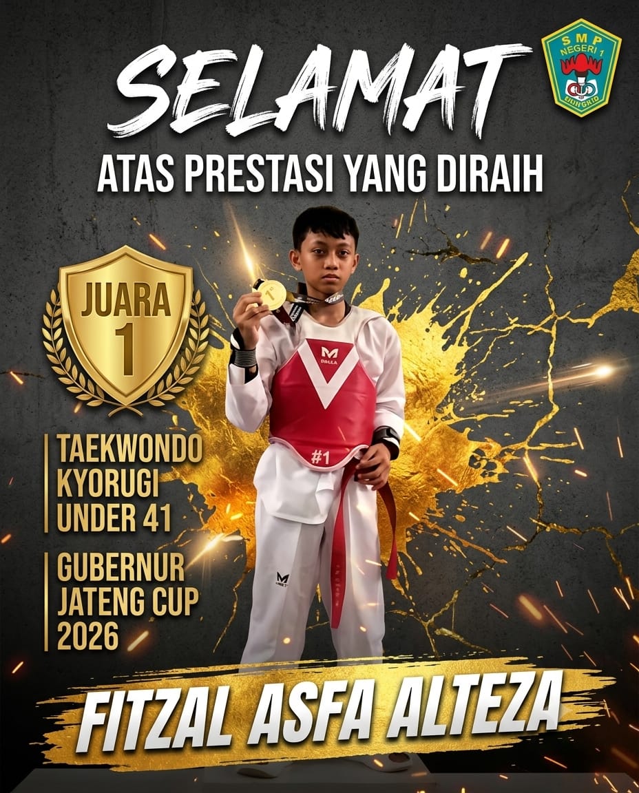 Prestasi Gemilang Sang Juara: Fitzal Asfa Alteza Harumkan Nama SMP Negeri 1 Mungkid di Kancah Provinsi